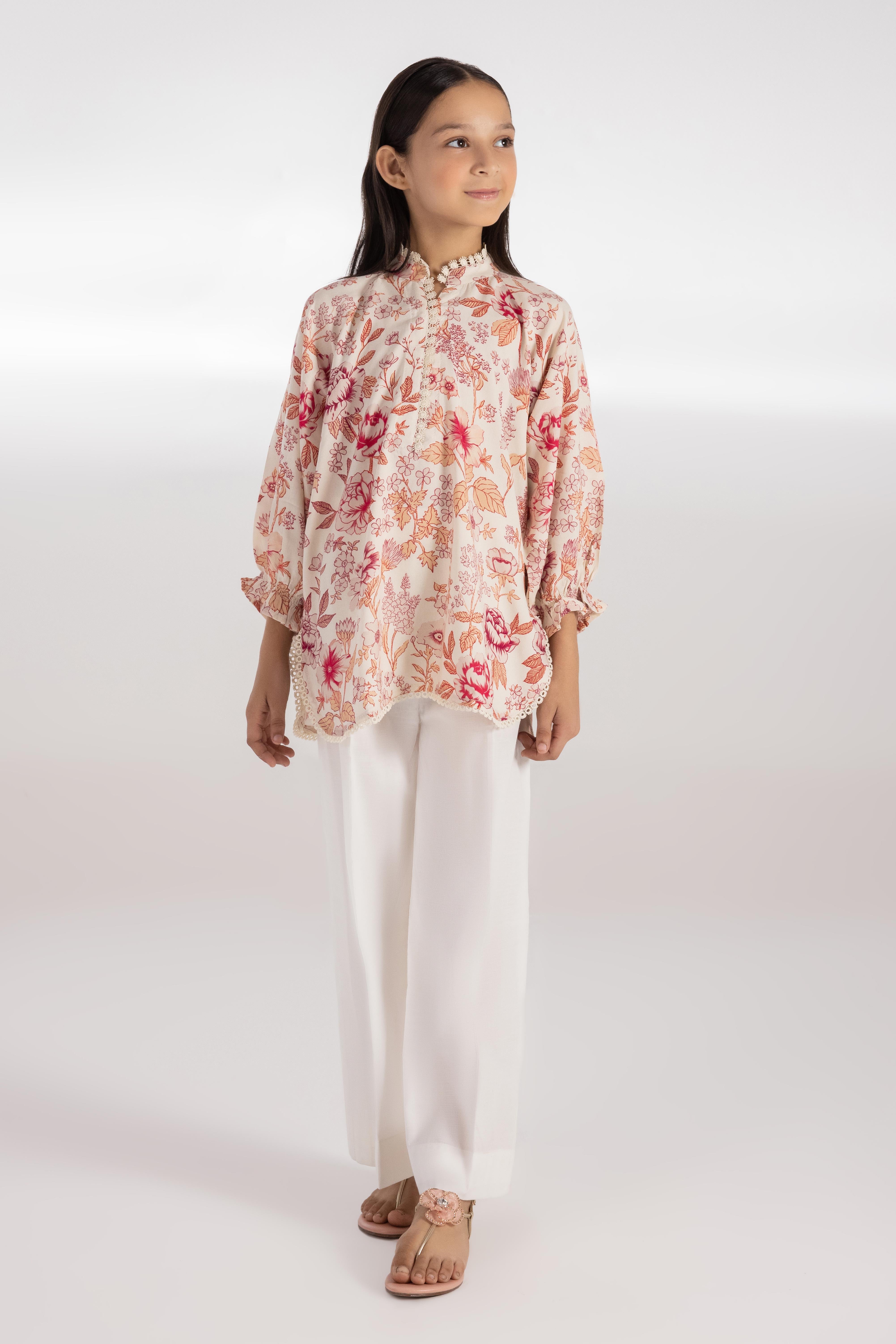 Stitched KIds Linen Shirt Main image