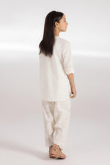 Stitched Kids Embroidered Shirt + Shalwar