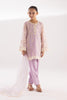 Stitched Kids Embroidered Net Suit