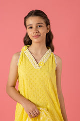 Stitched Kids Embroidered Lawn Suit
