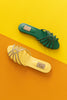 Kids Yellow Embellished Flats