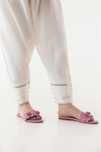 Stitched Kids Slub Shalwar