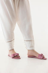 Stitched Kids Slub Shalwar