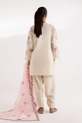 Stitched Luxury Lawn Suit