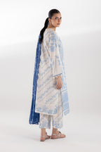Stitched Embroidered Lawn Shirt+ Shalwar
