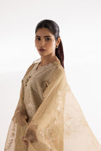 Stitched Luxury Lawn Suit