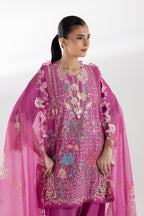 Stitched Luxury Lawn Suit