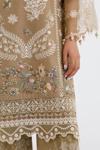 Stitched Embroidered Lawn Shirt+ Shalwar
