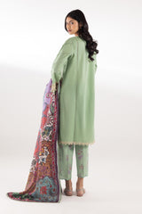 Stitched Luxury Lawn Suit