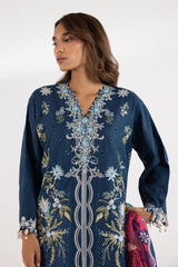 Stitched Luxury Lawn Suit