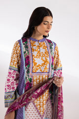 Stitched Mahay Lawn Suit