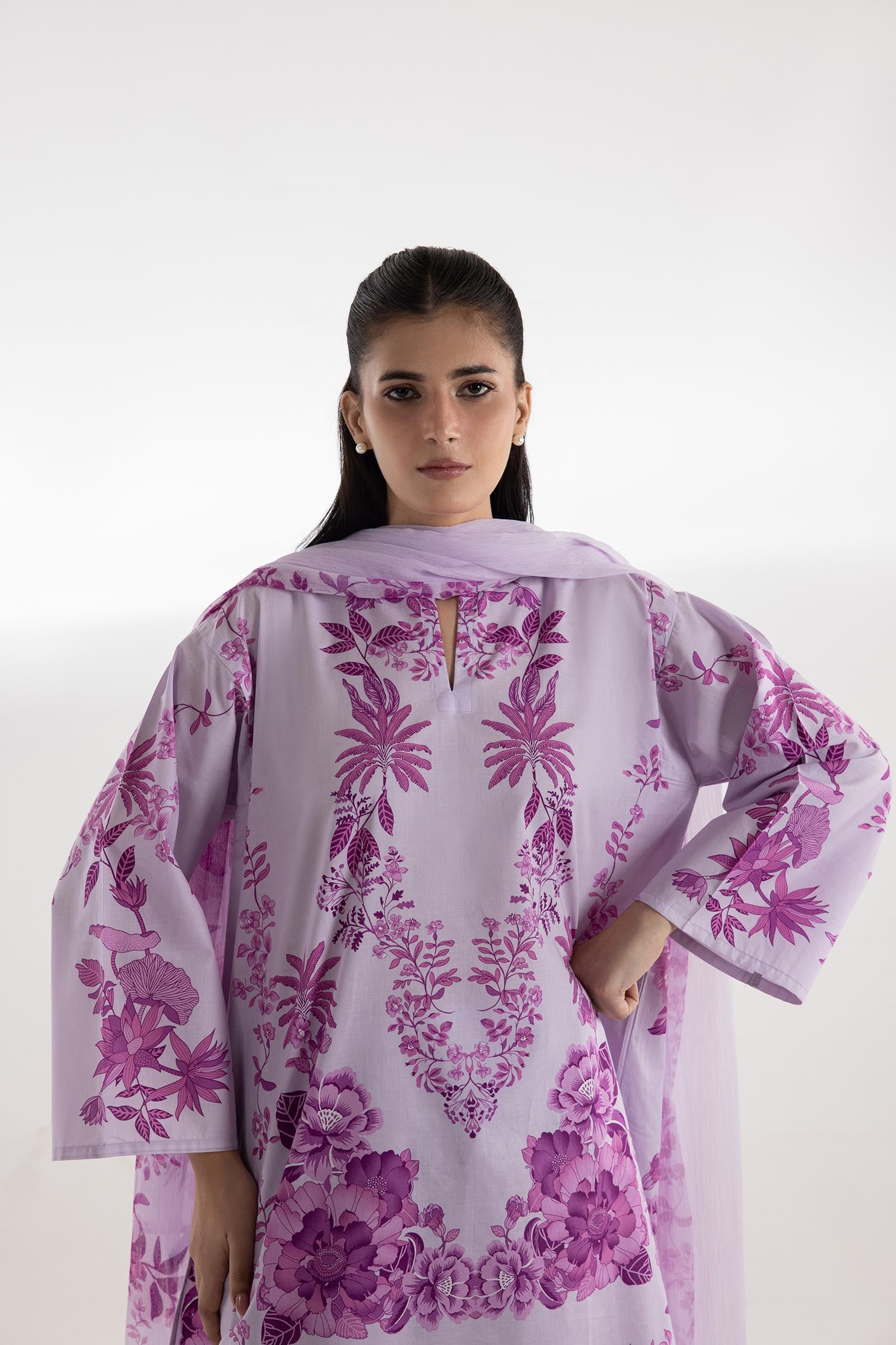 Stitched Mahay Suit Secondary image