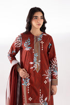 Stitched Printed Lawn Suit