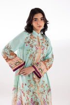 Stitched Printed Lawn Shirt + Culotte