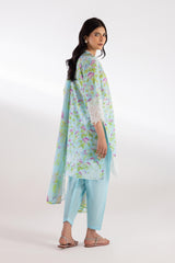 Stitched Muzlin Lawn Suit