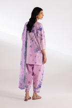 Stitched Muzlin Lawn Suit