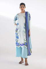 Stitched Muzlin Lawn Suit