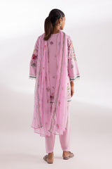 Stitched Muzlin Lawn Suit