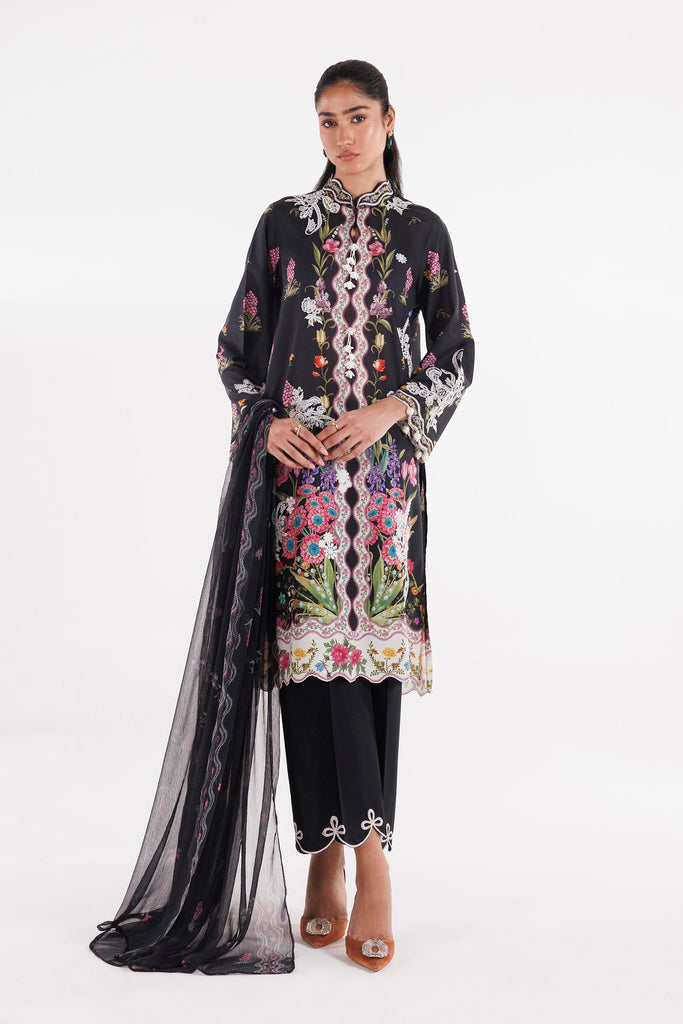 Stitched Muzlin Lawn Suit