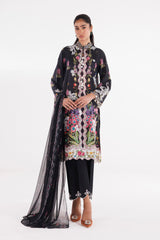 Stitched Muzlin Lawn Suit