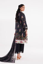 Stitched Muzlin Lawn Suit