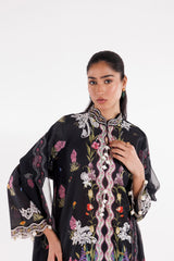 Stitched Muzlin Lawn Suit