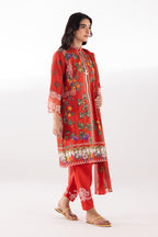 Stitched Muzlin Lawn Suit