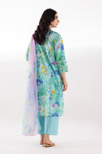 Stitched Embroidered Muzlin Suit