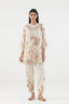 Stitched Printed Lawn Shirt+ Culotte