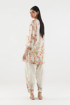 Stitched Printed Lawn Shirt+ Culotte