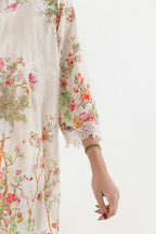 Stitched Printed Lawn Shirt+ Culotte
