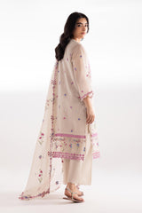 Stitched Embroidered Muzlin Lawn Suit