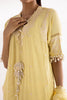 Stitched Embroidered Raw Silk Shirt + Culotte + Dupatta