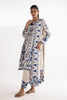 Stitched Embroidered Raw Silk Suit