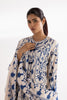 Stitched Embroidered Raw Silk Suit