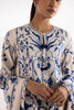 Stitched Embroidered Raw Silk Suit