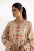 Stitched Embroidered Raw Silk Suit