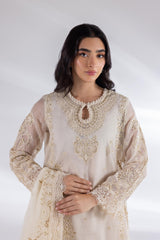 Stitched Embroidered Slub Shirt