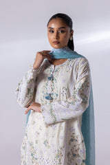 Stitched Signature Shirt + Bottom + Dupatta