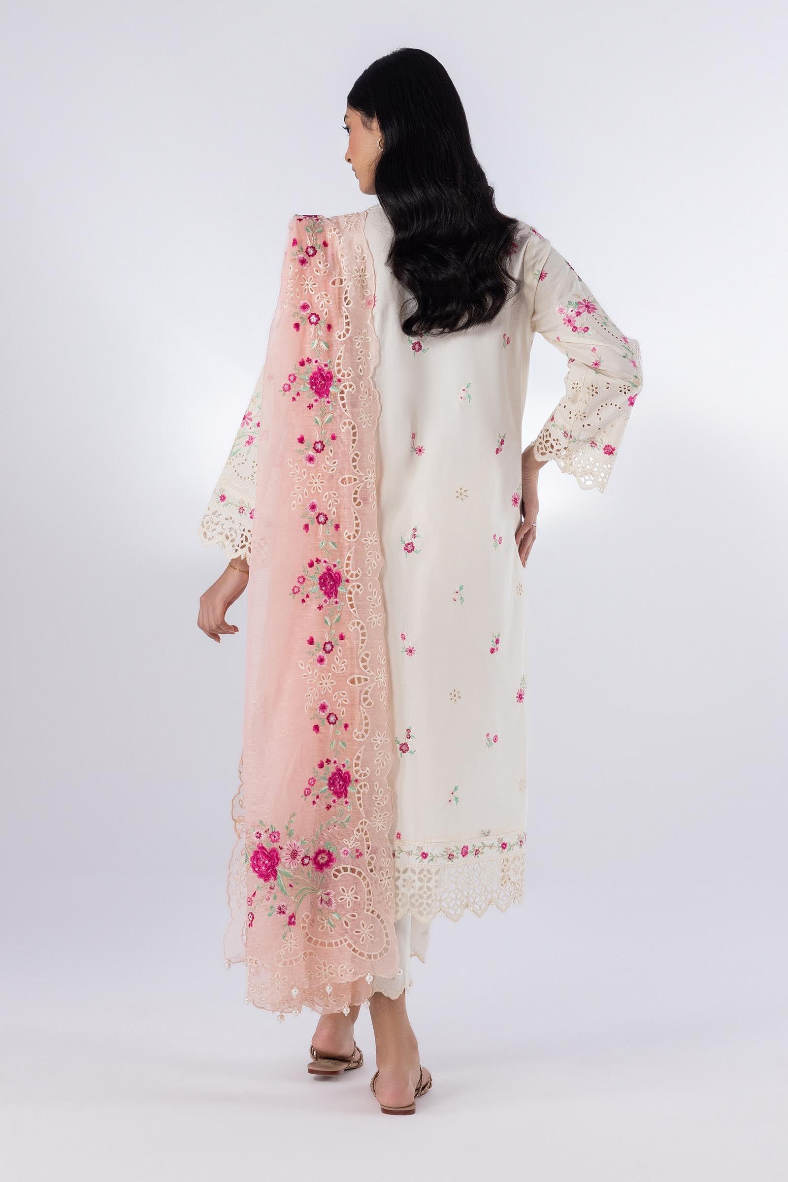 Stitched Signature Embroidered Shirt + Culotte