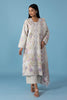 Stitched Lawn Embroidered Shirt + Culotte