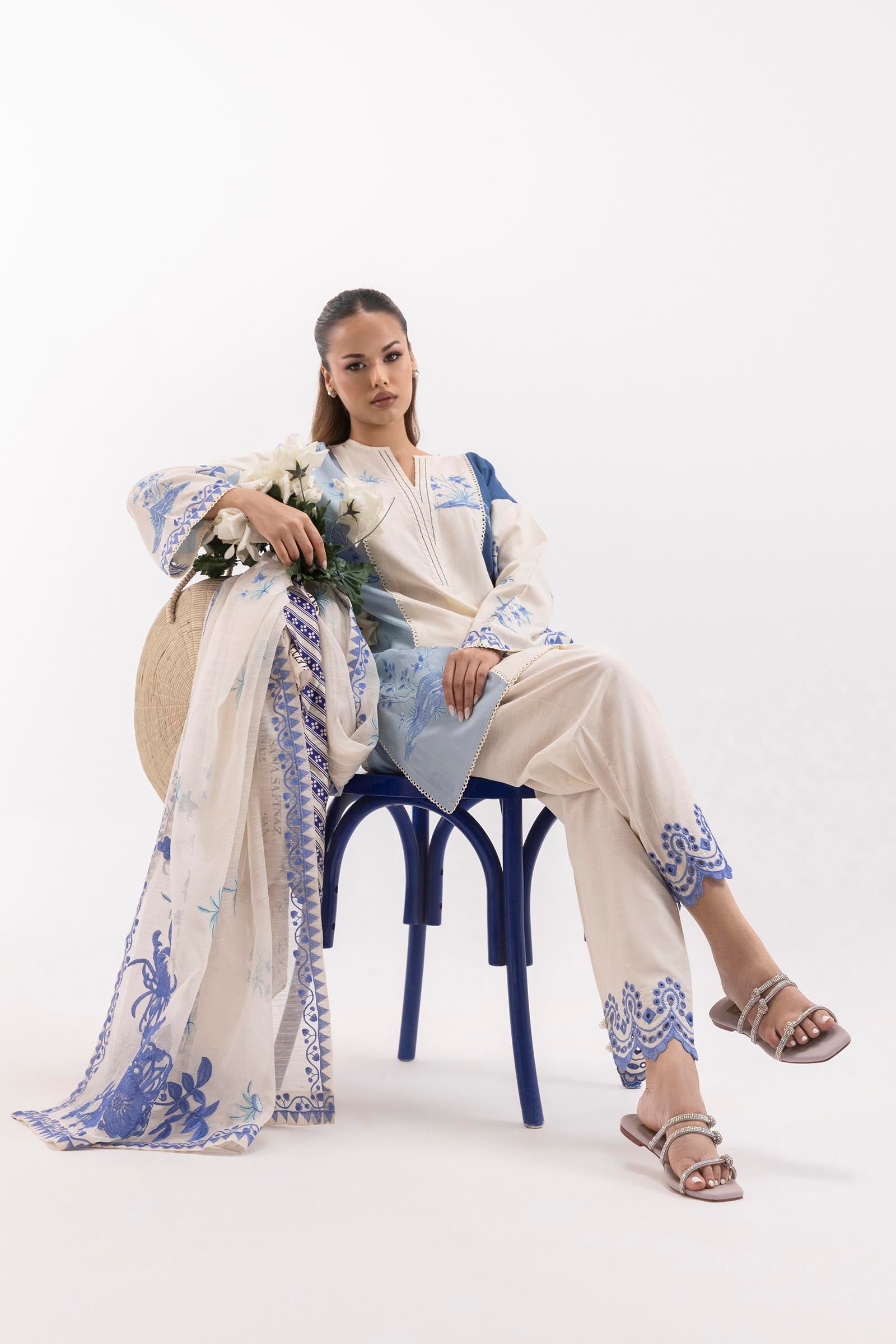Stitched Embroidered Shirt Main image