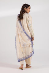 Stitched Embroidered Lawn Shirt