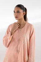 Stitched Embroidered Signature Chambray Shirt