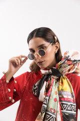 Stitched Embroidered Lawn Suit
