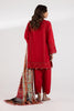 Stitched Embroidered Lawn Suit