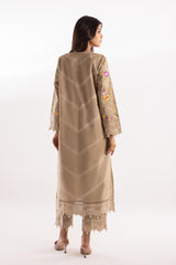 Stitched Lawn Embroidered Shirt + Culotte