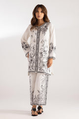 Stitched Jacquard Embroidered Shirt