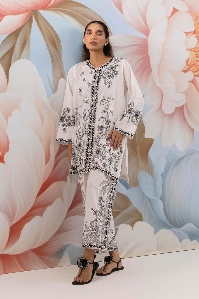 Stitched Jacquard Embroidered Shirt