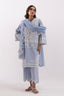 Stitched Bended Lawn Embroidered Shirt + Culotte